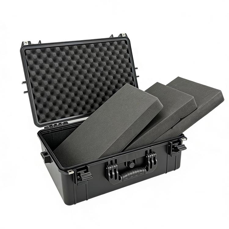 Indbygget stødsikker hård svampeboks