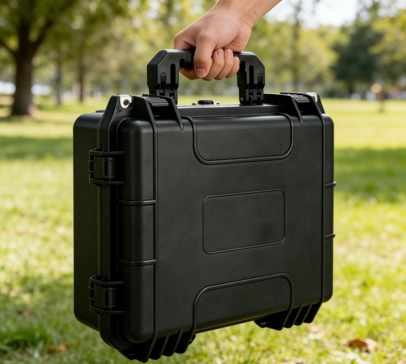 Ergonomisk håndholdt hård boks