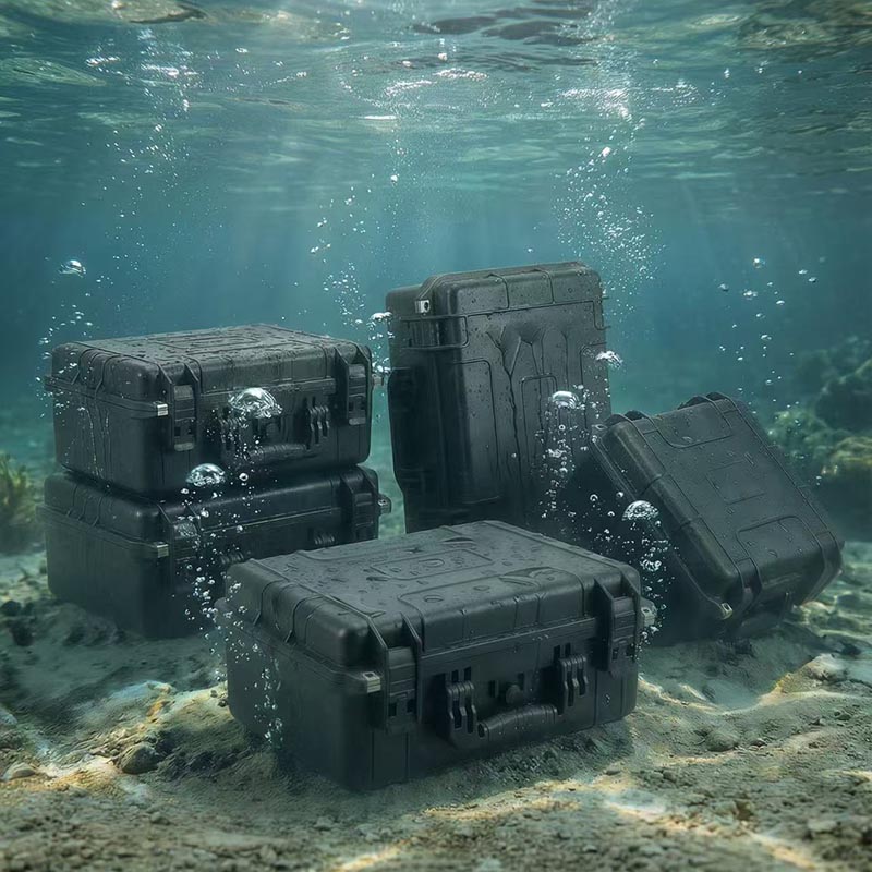 Fuldt lufttæt støvtæt og vandtæt hård boks