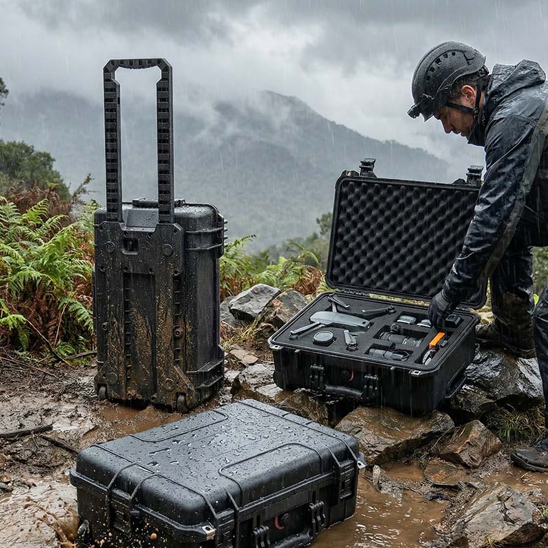 Høj styrke IP67 vandtæt og støvtæt hård boks