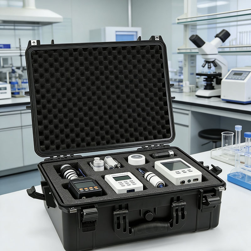 Beskyttelsesboks til testudstyr